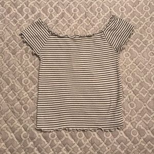 Off The Shoulder Crop Top